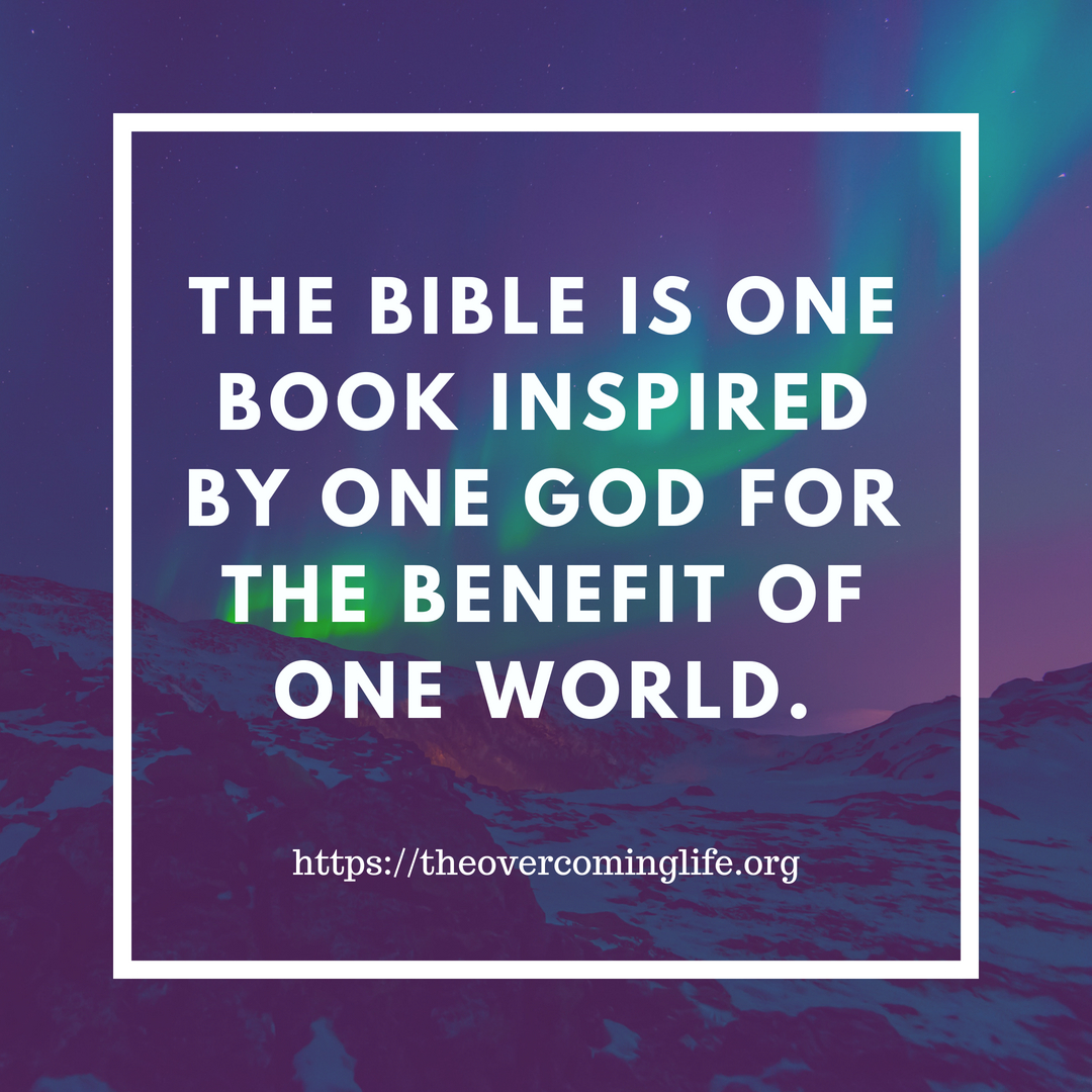 The Bible is One Book